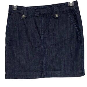 Banana Republic‎ Dark Denim Skirt Size 4